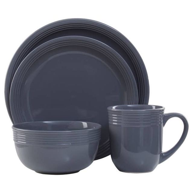 16 Pcs Textured Dinner Set