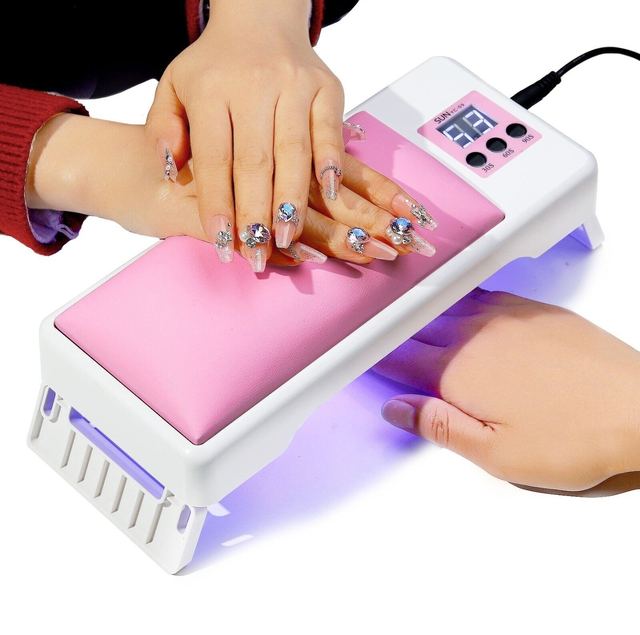 2 In 1 Nail Hand Pillow UV Lamp