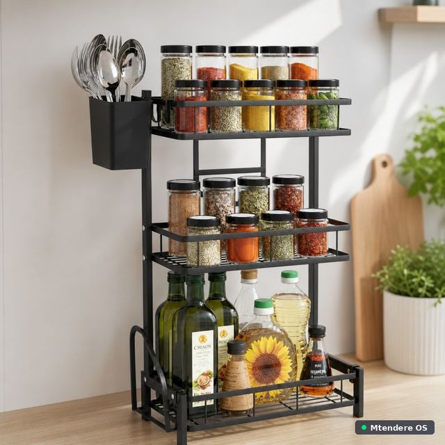 3-Tier Kitchen Storage Rack