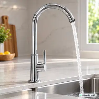 Single Water High-Arc Tap