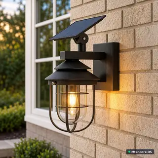 PM-229 Solar Motion Sensor Wall Light