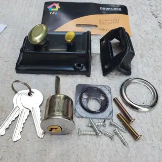 Cylinder Deadbolt Latch Lock