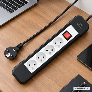 PowerNax Four-Socket Surge-Protected Power Strip