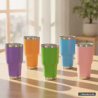 Vibrant Insulated Stainless Steel Tumblers