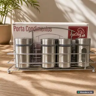 TopChef 4-Jar Condiment Set
