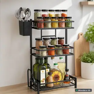 3-Tier Kitchen Storage Rack