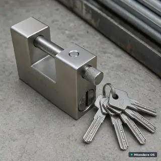 Golden Link Shutter Padlock