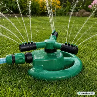 Three-Arm Rotary Lawn Sprinkler
