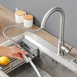 Stainless Steel Pull Out Faucet