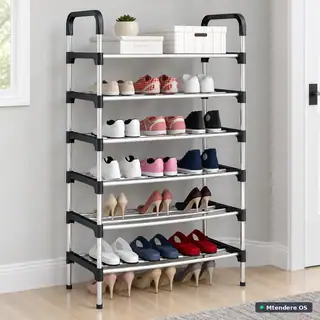Freestanding Open Shoe Storage Rack