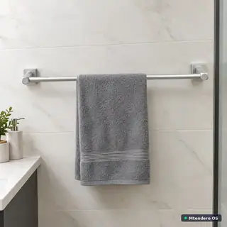 Aluminum Wall-Mount Towel Bar
