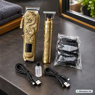 WAIKIL Gold Dragon Clipper and Trimmer Set