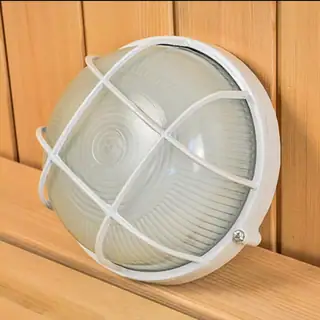 White Round LED Bulkhead Light