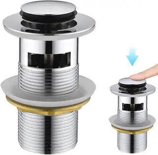 Basin Drain Pop-Up Strainer