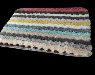 Multicolor Carpet Floor Mat