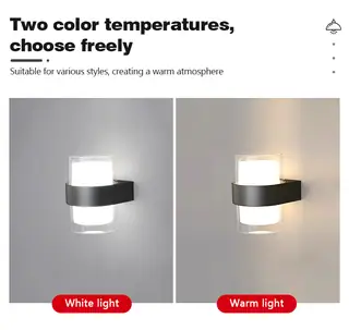 Indoor/Outdoor LED Wall Lamp