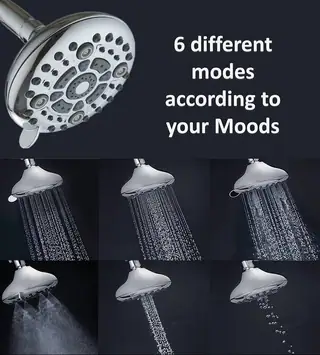 Multi Flow Overhead Shower