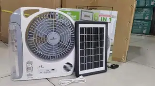 Solar Emergency Fan - Multifunctional