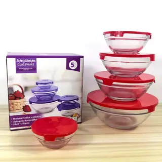 Glass Bowls Set
