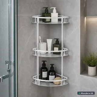 Three-Tier Corner Shower Caddy