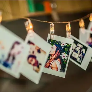 LED Peg String Lights
