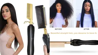 Hair Straightener & Curler