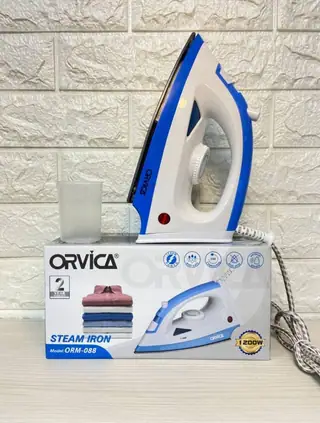 Orvica Steam Iron - White Blue
