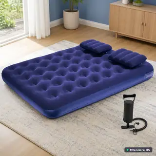 Queen Inflatable Mattress Set