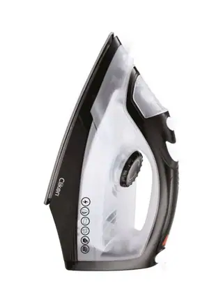 Orvica Electric Steam Iron - Black Grey