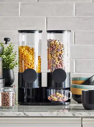 Two Cylinder Food Dispenser