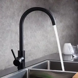 Matte Black Kitchen Sink Mixer