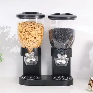 Double Dry Food Dispenser