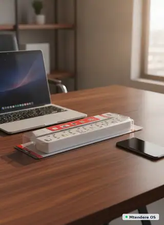 Universal Desktop Power Strip