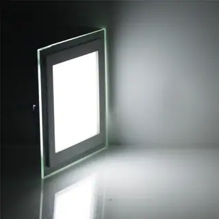Recessed Glass LED Panel Downlight - Square