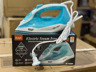 RAF Electric Steam Iron - Light Blue
