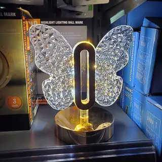 Butterfly Luxury Crystal Desk Lamp