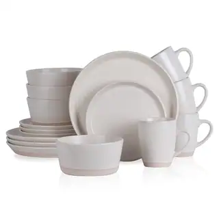 Abbot White Porcelain Dinner Set