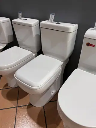 Modern Close-Coupled Toilets - Square