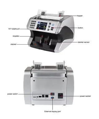 Multi Currency Bill Counter