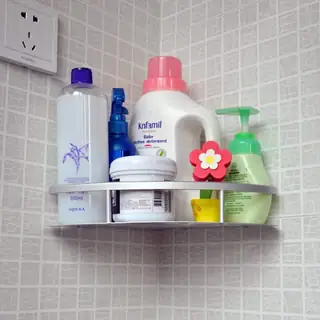 Aluminum Bathroom Corner Shelf