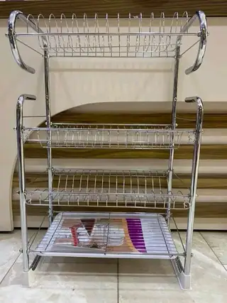 4 Tier Countertop Dish Drying Rack