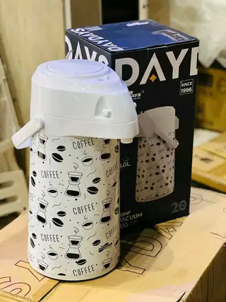 Hand Press Vacuum Thermos Flask