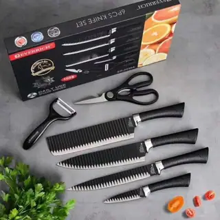 6 Pcs Kitchen Knives Set