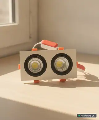 Modern Dual LED Panel Light