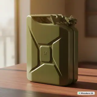 Olive Green Steel Jerry Can