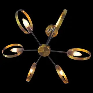 Modern Halo LED Ceiling Lamp