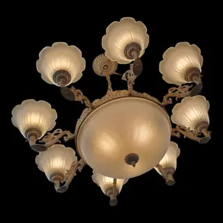 Nordic Glass Royal Chandelier
