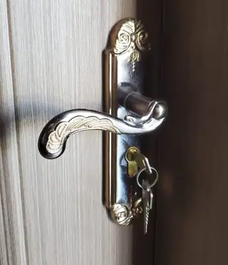 Vintage Interior Door Handle Lock