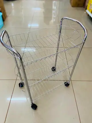 3 Tier Kitchen Wire Trolley