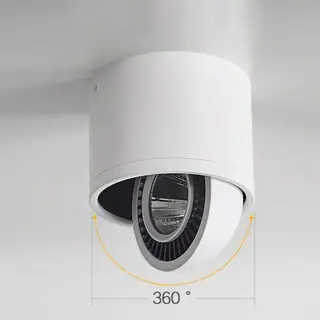 Pivoting LED Ceiling Downlight